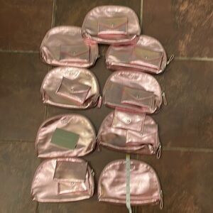 Victoria Secret Pink Cosmetic Bags New set of 9 bags